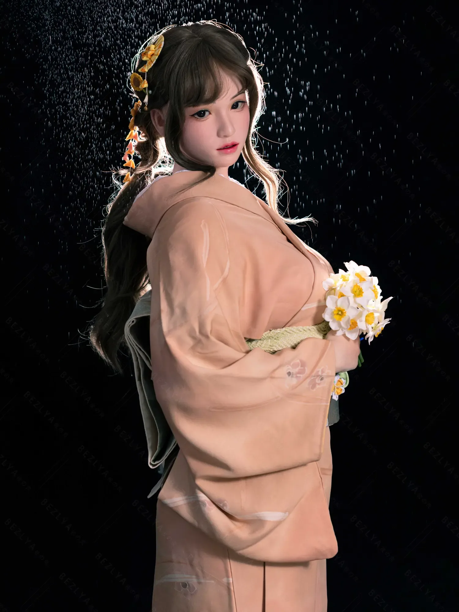 F4780-162cm(5.4ft)-39.5kg 2.2u B Cup Asian Real Silicone Japanese Sex Doll｜AITIA Doll view 10