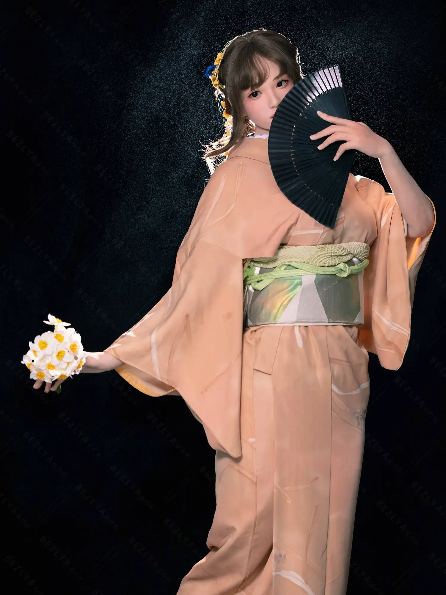 F4780-162cm(5.4ft)-39.5kg 2.2u B Cup Asian Real Silicone Japanese Sex Doll｜AITIA Doll view 11