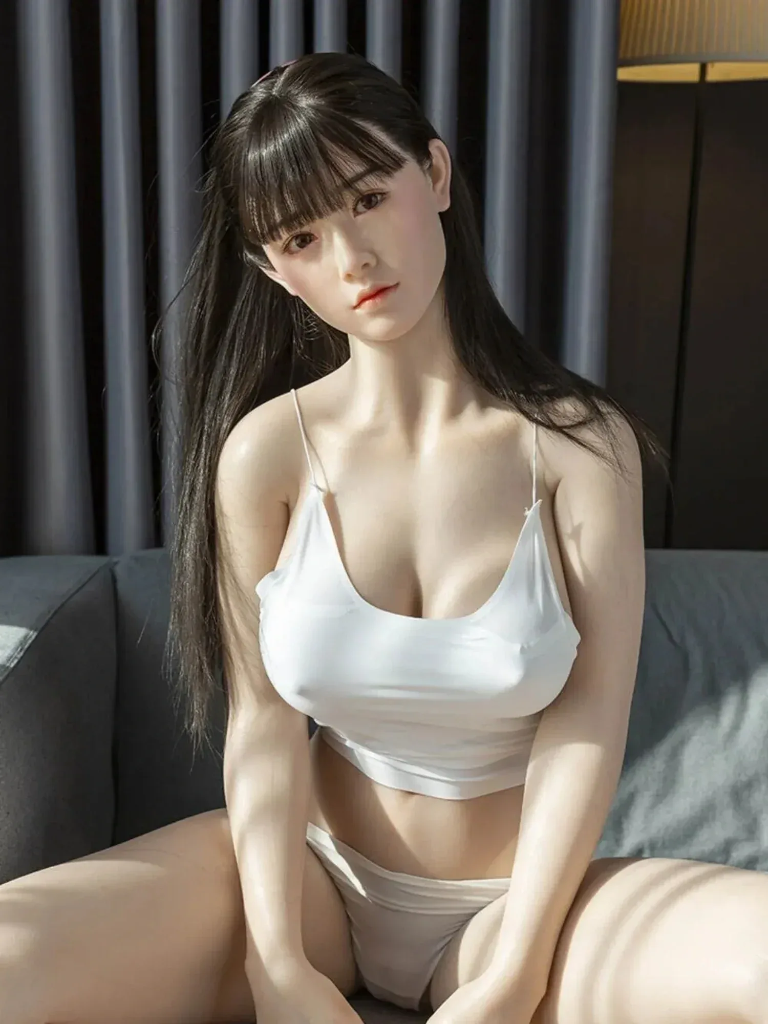 F3652-160cm\/5ft3(32kg) Doris Arnold D Cup Silicone Pure Sexy Chinese Girl Sex Doll | CST Doll