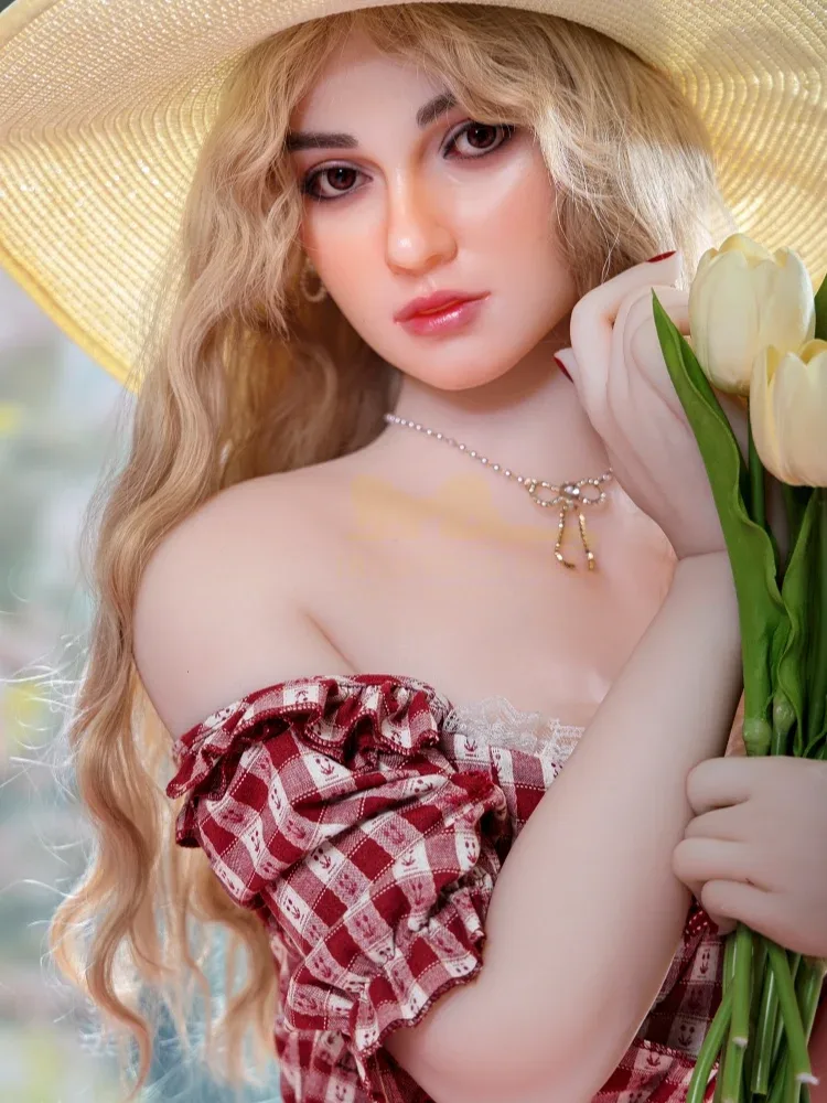 F2356-162cm(5.3ft)\/42.5kg A Cup Human Skin Texture Silicone Head TPE Sex Doll｜Irontech Doll view 6