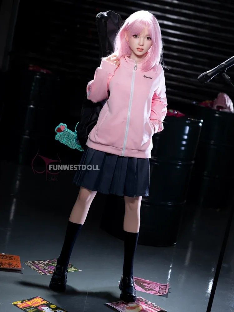 F2555-152cm(5ft) 26.5kg D Cup Youthful Look Realistic Silicone Sex Doll｜Fun West Doll view 6