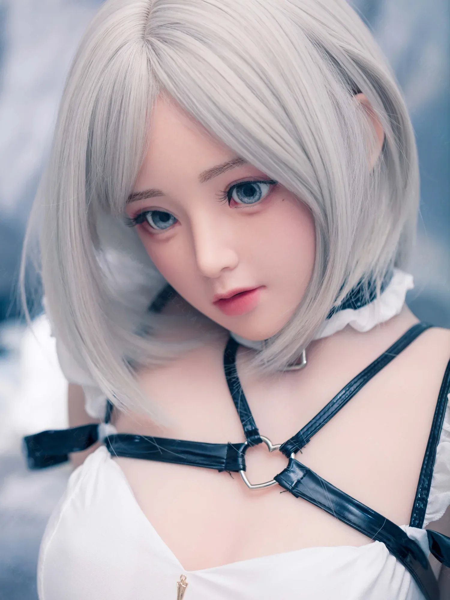 F4768-155Rcm(5.1ft)-37kg 2.0 A Cup Robot Silicone Head Adult Asian Chinese Sex Doll｜Bezlya Doll view 7