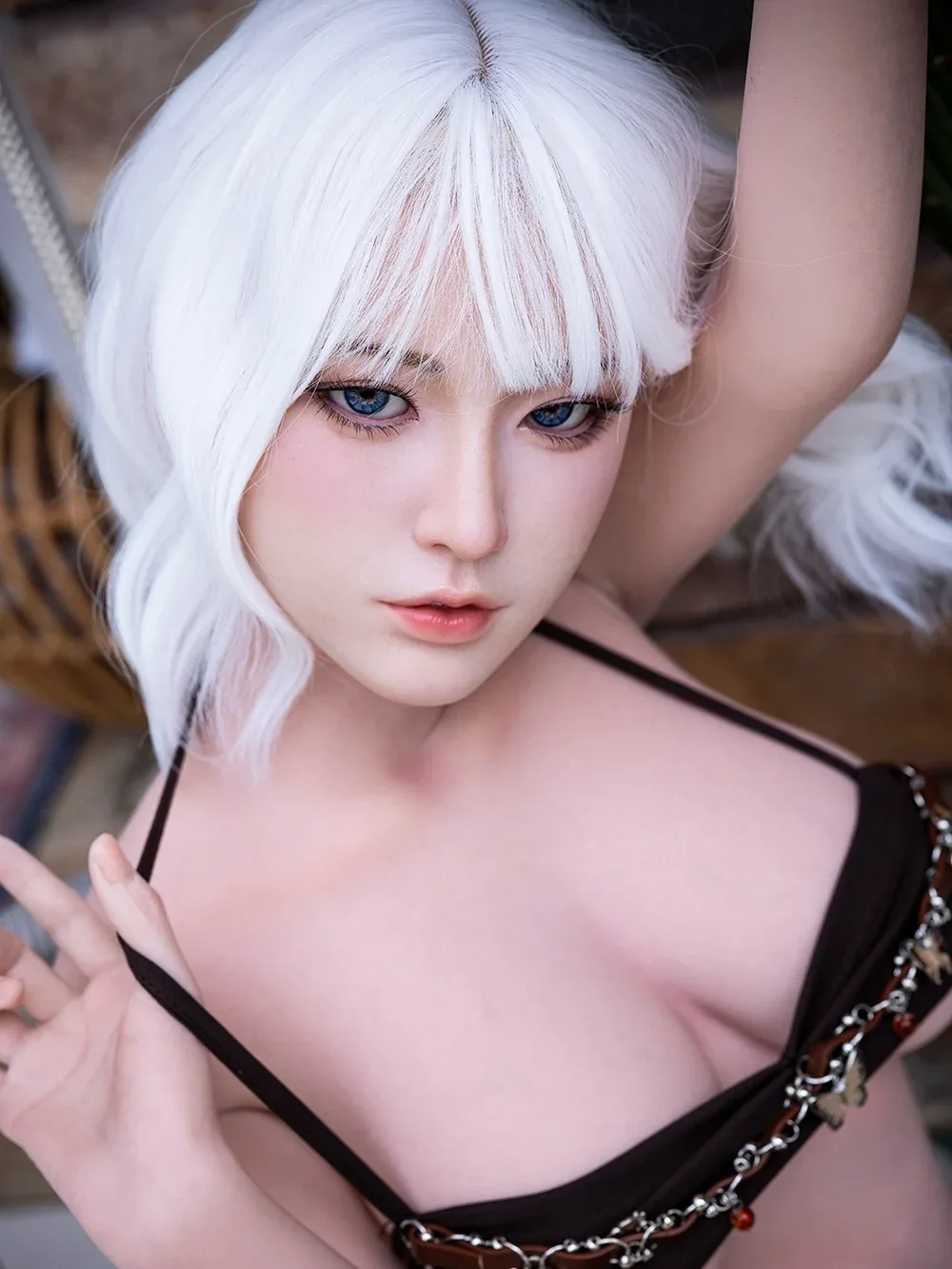 F7582k-159cm\/5ft2 E Cup Silicone realistic life size sex dolls Mio【IN Stock US】｜Starpery Doll view 4