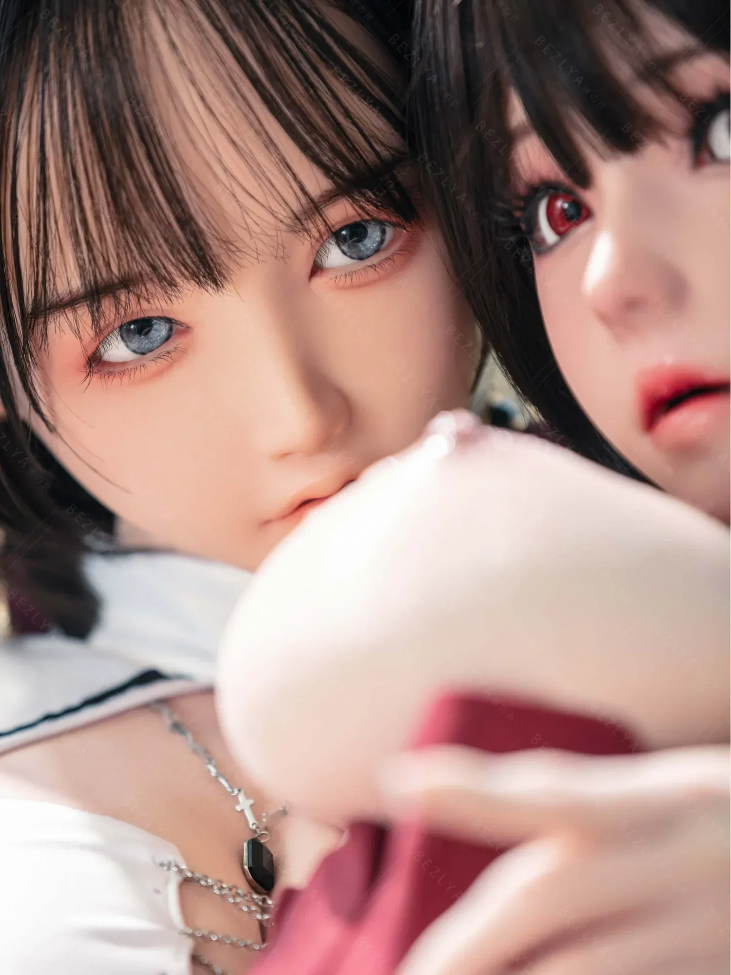 F5944-155Mcm(5.1ft)-38kg 2.2cf E Cup Mini ROS Silicone Asian Anime Hentai Sex Doll｜AITIA Doll view 3