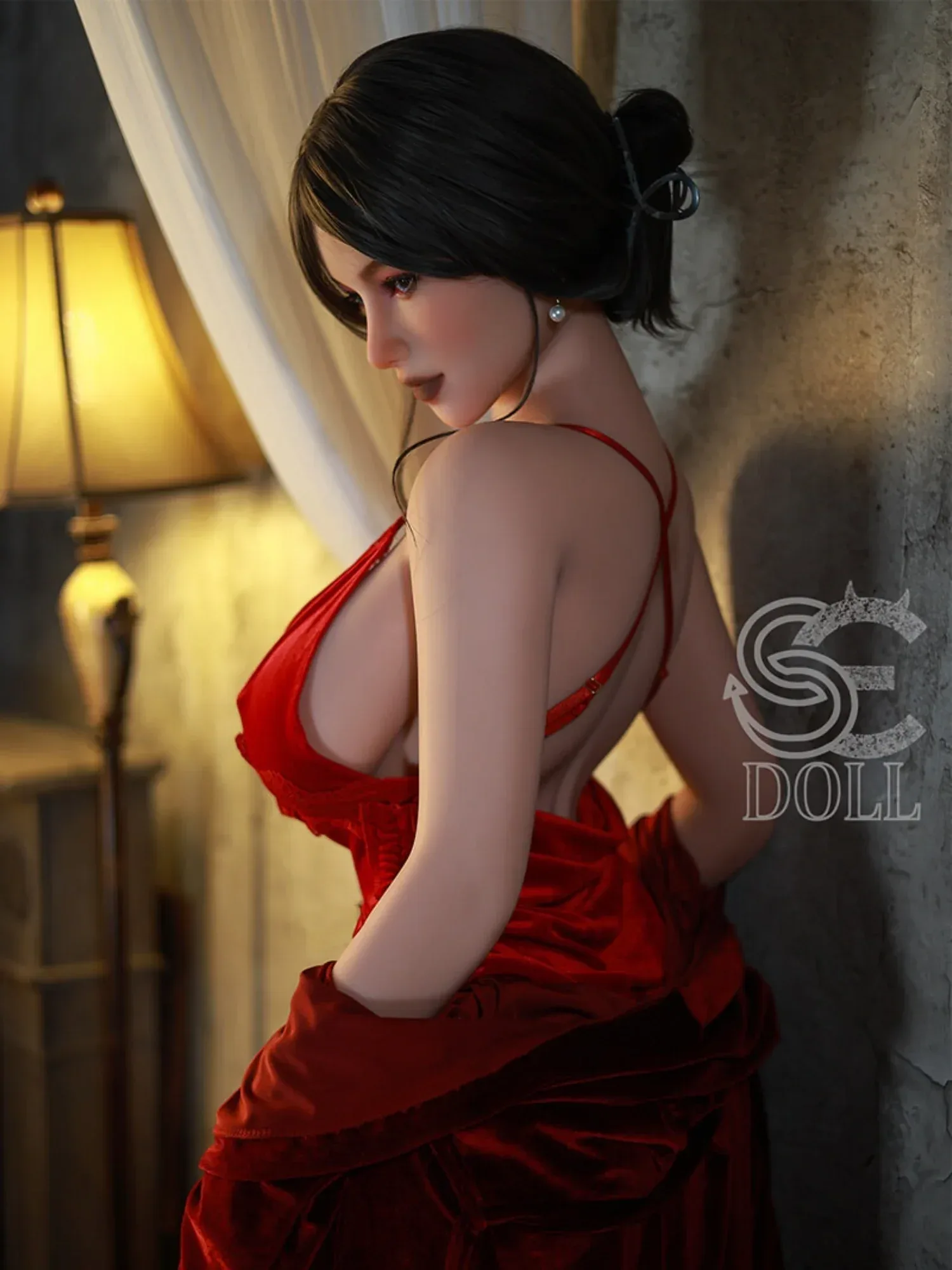 F4545—157cm(5ft1)-41kg Felicia.E H Cup TPE Sexy Fit Real Medium butt Chinese Love Doll Nude｜SE Doll view 11