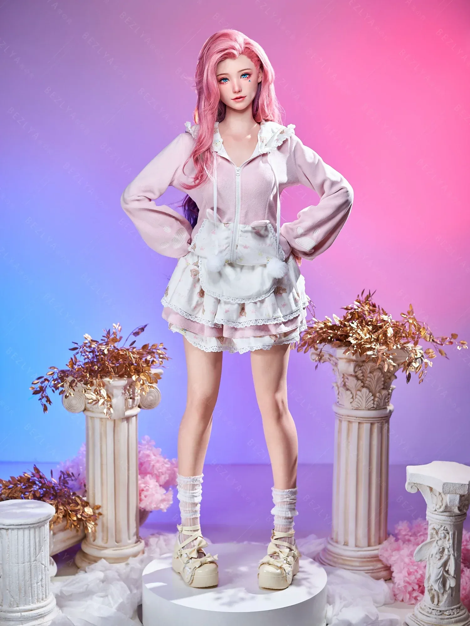 F9368-168cm-2.2cf ROS Asian Cosplay Silicone Celebrity Lifesize Anime Sex Doll｜AITIA Doll view 12