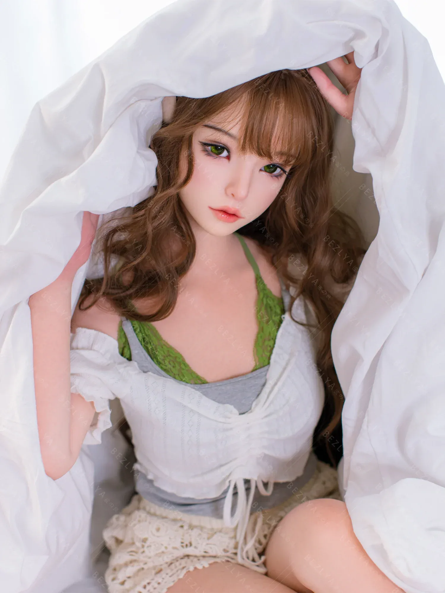 F9315-150cm(4ft11)-30kg 2.2 A Cup Asian Real Silicone Japanese life sized sex doll｜AITIA Doll view 5