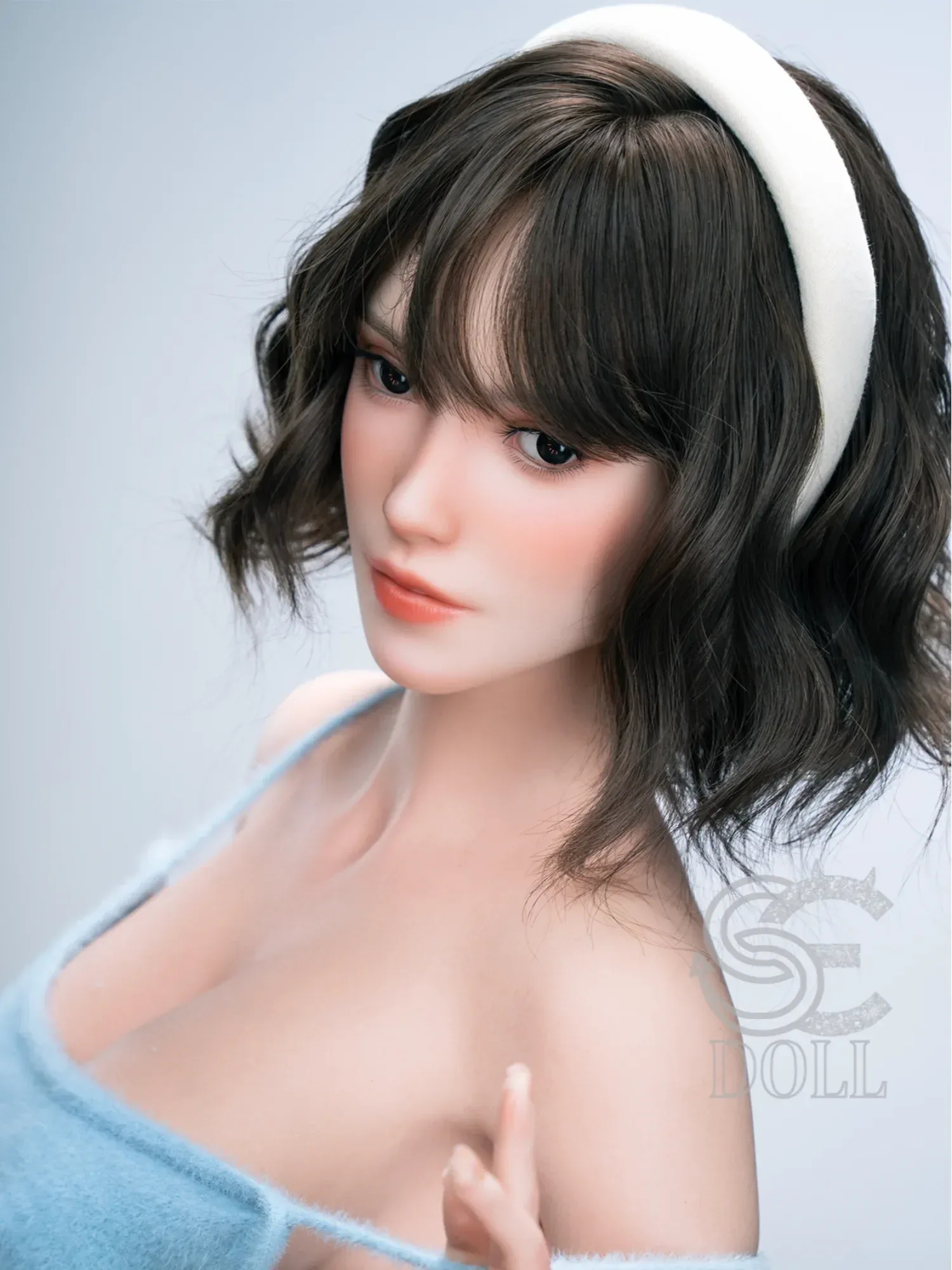 F4877-T161cm(5.3ft)-34kg Sylvia.A E Cup Silicone Asian Chinese Sex Doll｜SE Doll view 10
