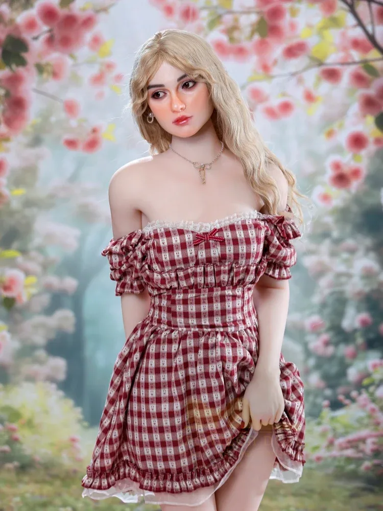F2356-162cm(5.3ft)\/42.5kg A Cup Human Skin Texture Silicone Head TPE Sex Doll｜Irontech Doll view 7