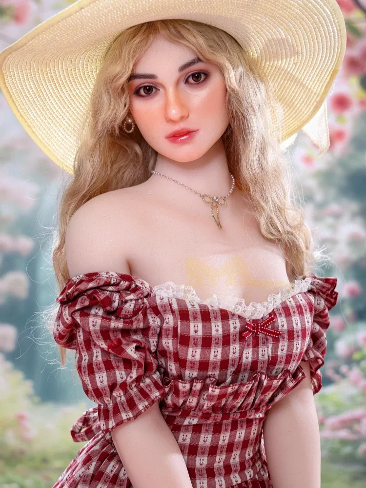 F2356-162cm(5.3ft)\/42.5kg A Cup Human Skin Texture Silicone Head TPE Sex Doll｜Irontech Doll view 1