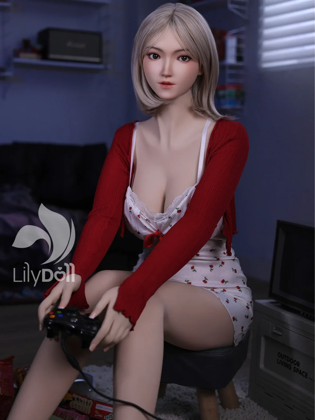 F7548—168cm\/5ft5-41kg F Cup TPE Body + Silicone Head Japanese Young Sex Doll | LilyDoll view 5