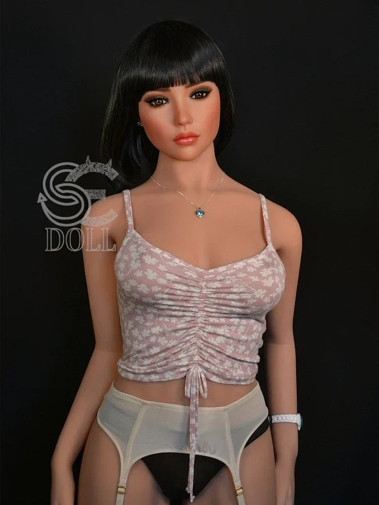 F940-163cm(5.3ft)-37kg Sylvie E Cup TPE Brunette Latina Mature Woman Sex Doll｜SE Doll view 3