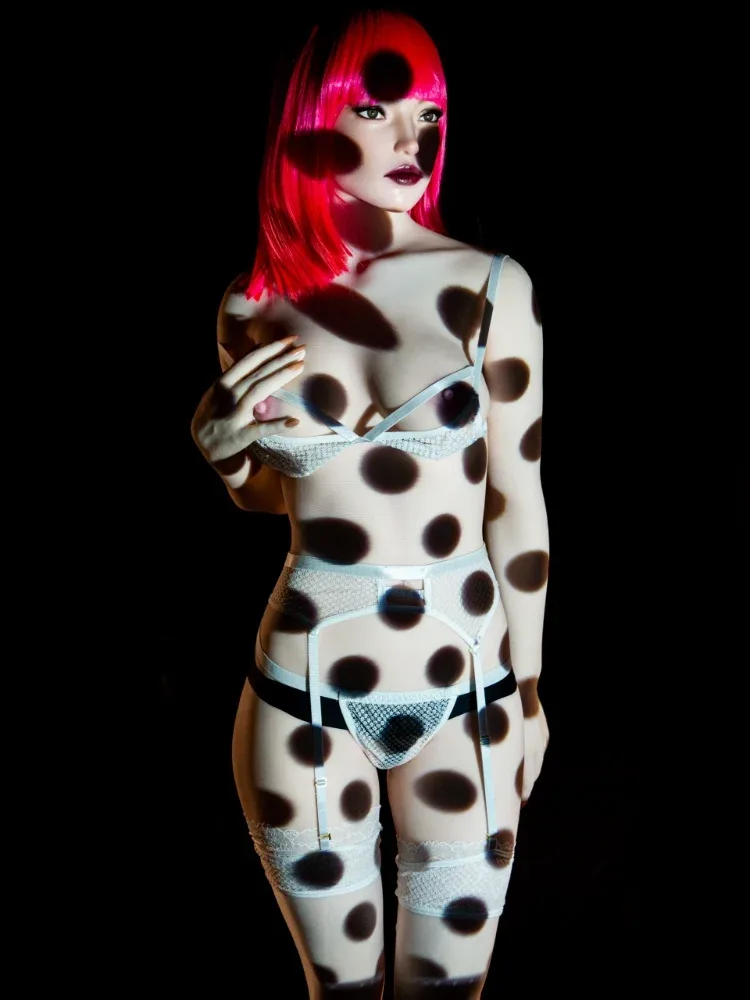 F2168-157cm(5.15ft)-38kg C Cup  Polly Movable Jaw Silicone Head Fit Sex Doll丨Climax Doll Pro view 3
