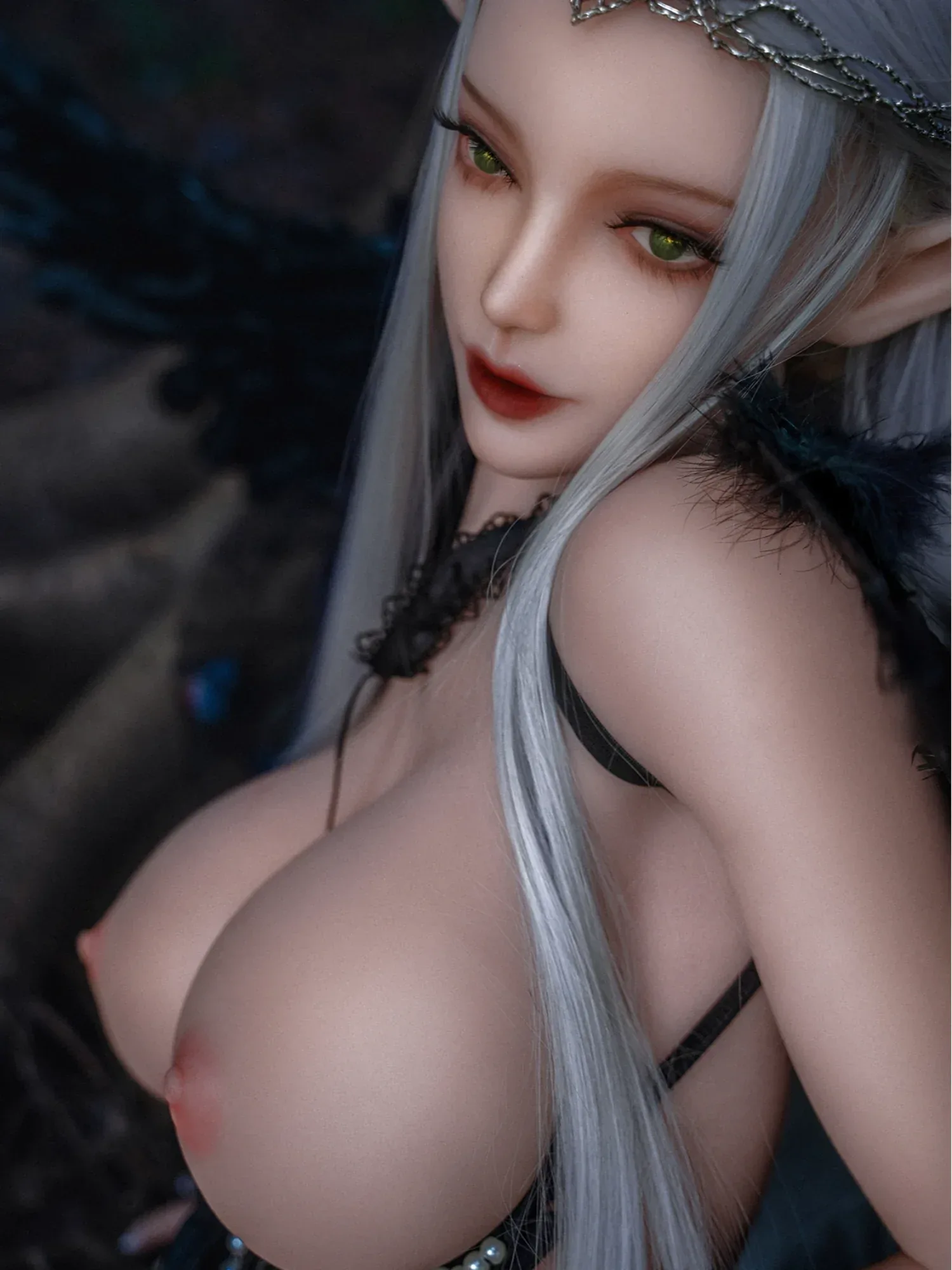 F3685-161cm(5.3ft)-35kg Samantha F Cup TPE Fantasy Demon Elf robot sex doll｜SE Doll view 6