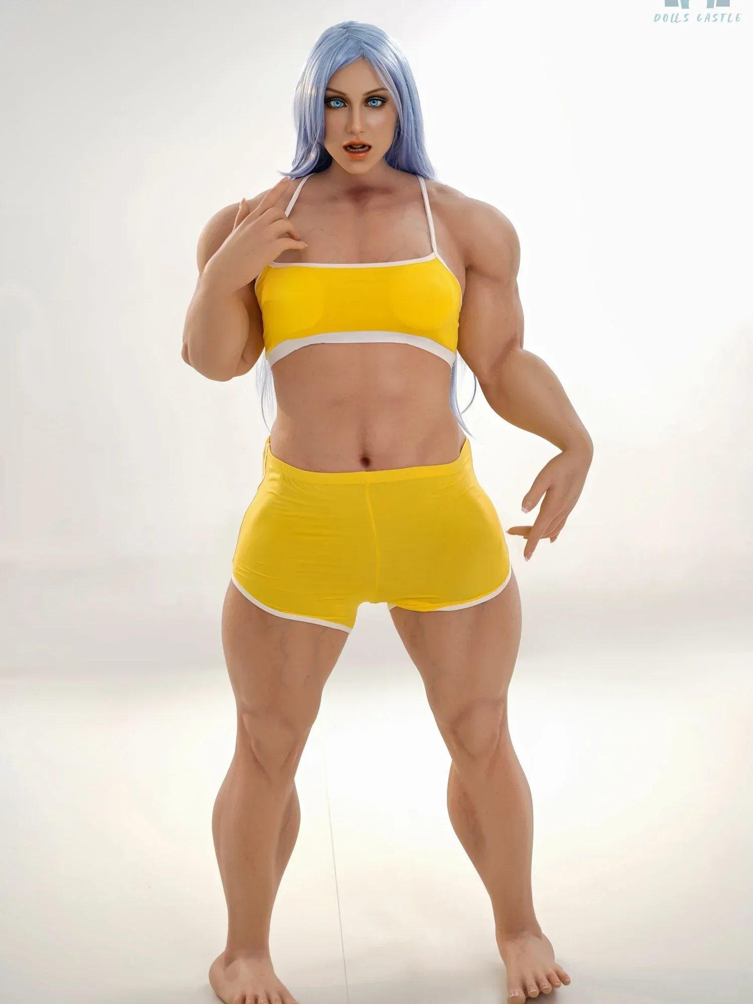 F9115-160cm\/5ft3-45kg B Cup ROS Silicone  Best Realistic Full Size Shemale Sex Doll Futanari ｜Doll Castle view 12
