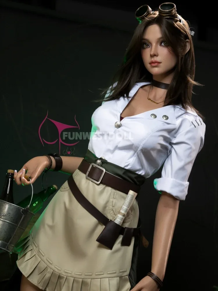 F8612-168cm(5.5ft)-42kg D Cup ROS Head Silicone Full Sex Doll ｜Fun West Doll view 6