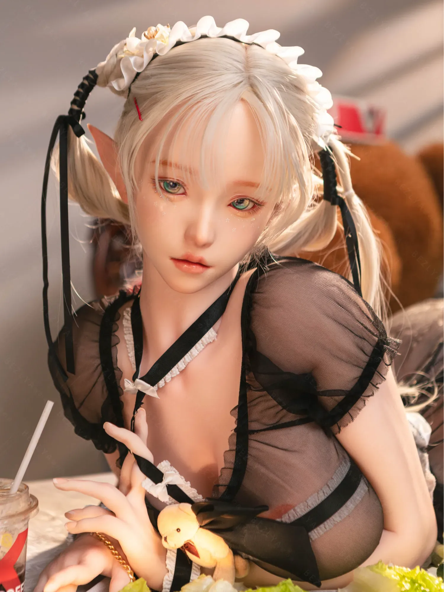 F5932-155Mcm(5.1ft)-40kg 2.0 G Cup Asian Anime Silicone Head Chinese Huge Breast Sex Doll｜Bezlya Doll view 4