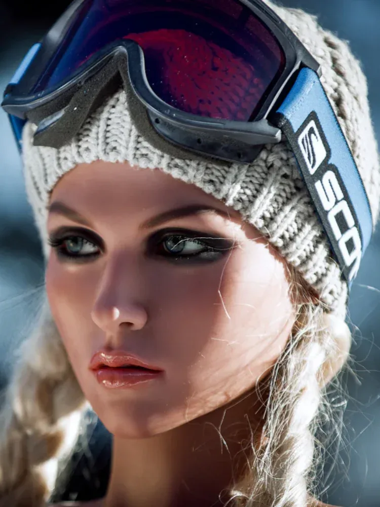 F1668-158cm(5f2)-31.25kg C Cup Medium Breast Skiing Girl  TPE Sex Doll | Aibei Doll view 8