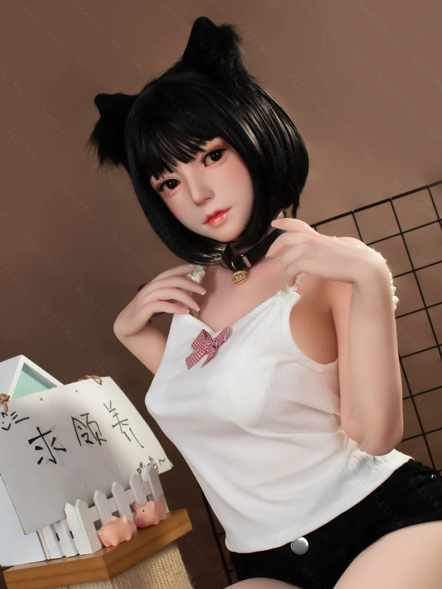F4705-160cm(5.3ft)-34kg 2.0 B Cup Asian Robot Chinese Silicone Head Sex Doll｜Bezlya Doll view 9