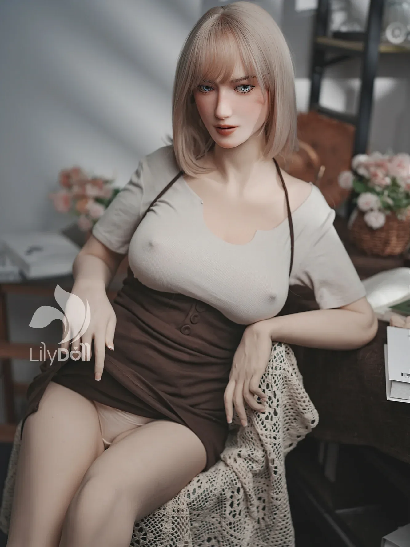 F7569—168cm\/5ft5-41kg F Cup TPE Body + Silicone Head Sex Doll | LilyDoll view 5
