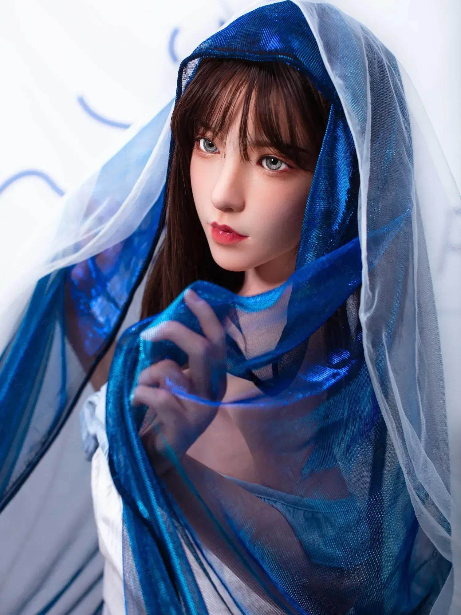 F4748-150cm(5.3ft)-34kg 2.1 A Cup Asian Real Silicone Chinese Teen Sex Doll Sex Doll|Bezlya Doll view 8