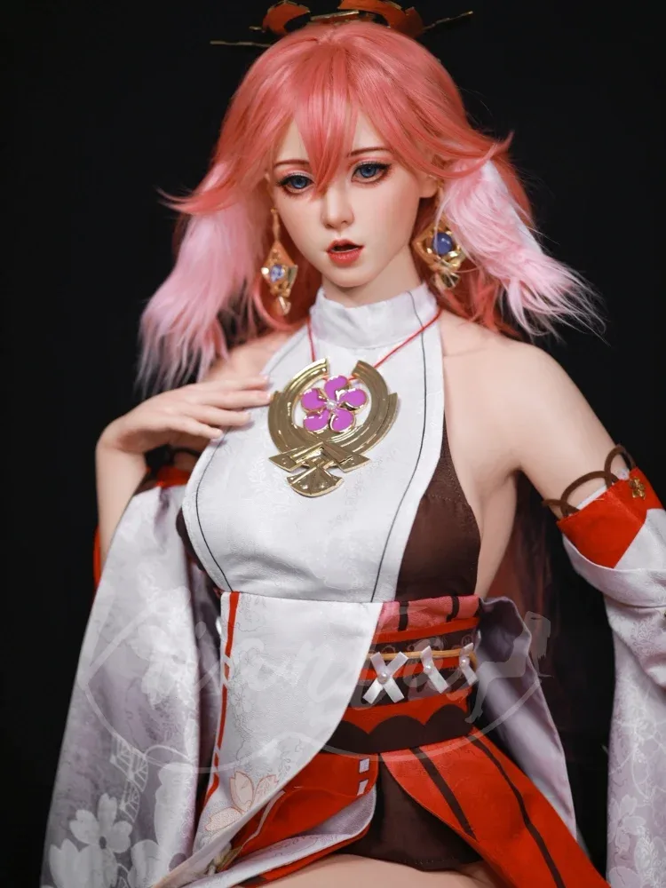 F2513-164cm(5.4ft)\/36kg E Cup Miko Yatsura ROS Silicone Sex Doll【In Stock USA 】｜Nianta Doll view 2