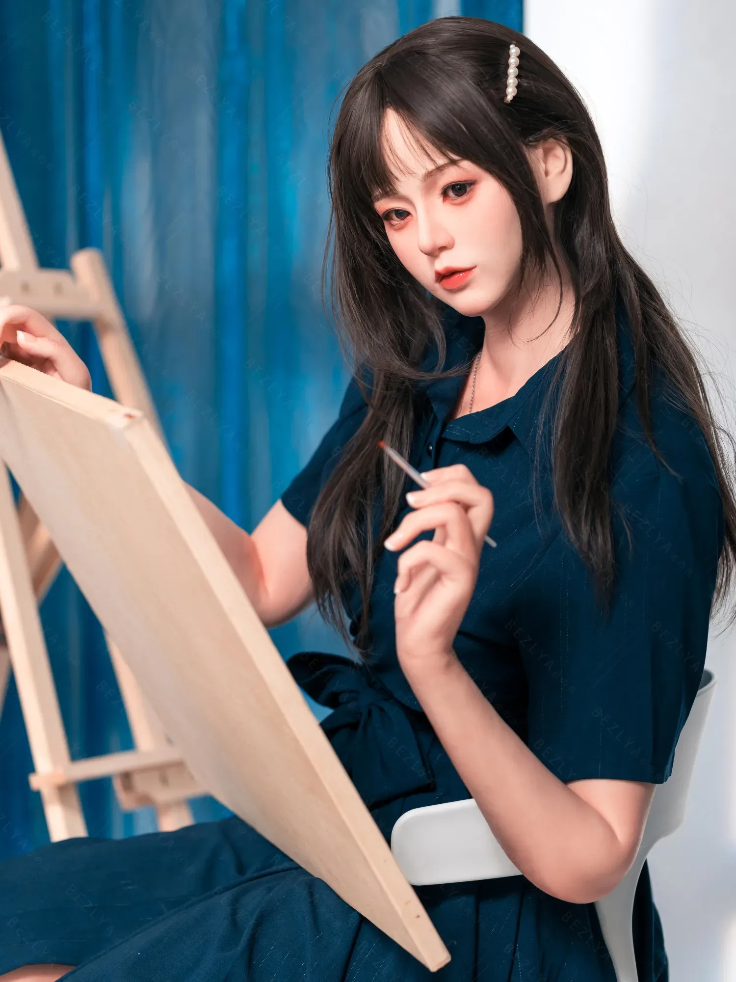 F4772-162cm(5.4ft)-39.5kg 2.2u B Cup Asian Real Silicone Chinese Sex Doll｜AITIA Doll view 5