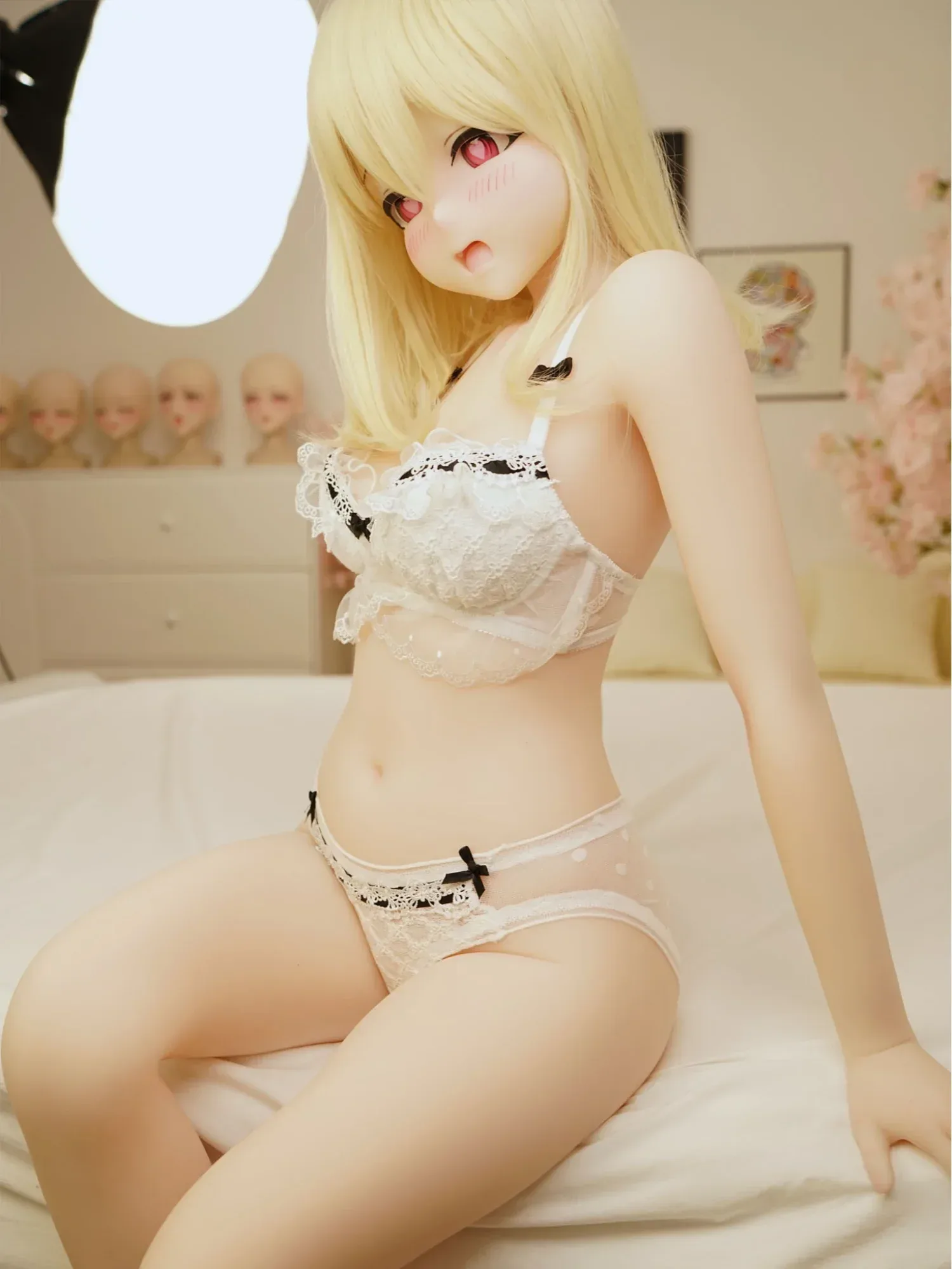 F5776-150cm(4ft11)-32.5kg Yui B Cup S-TPE Animes Gel filled Hentai Sex Doll | IROKEBIJIN Doll view 9