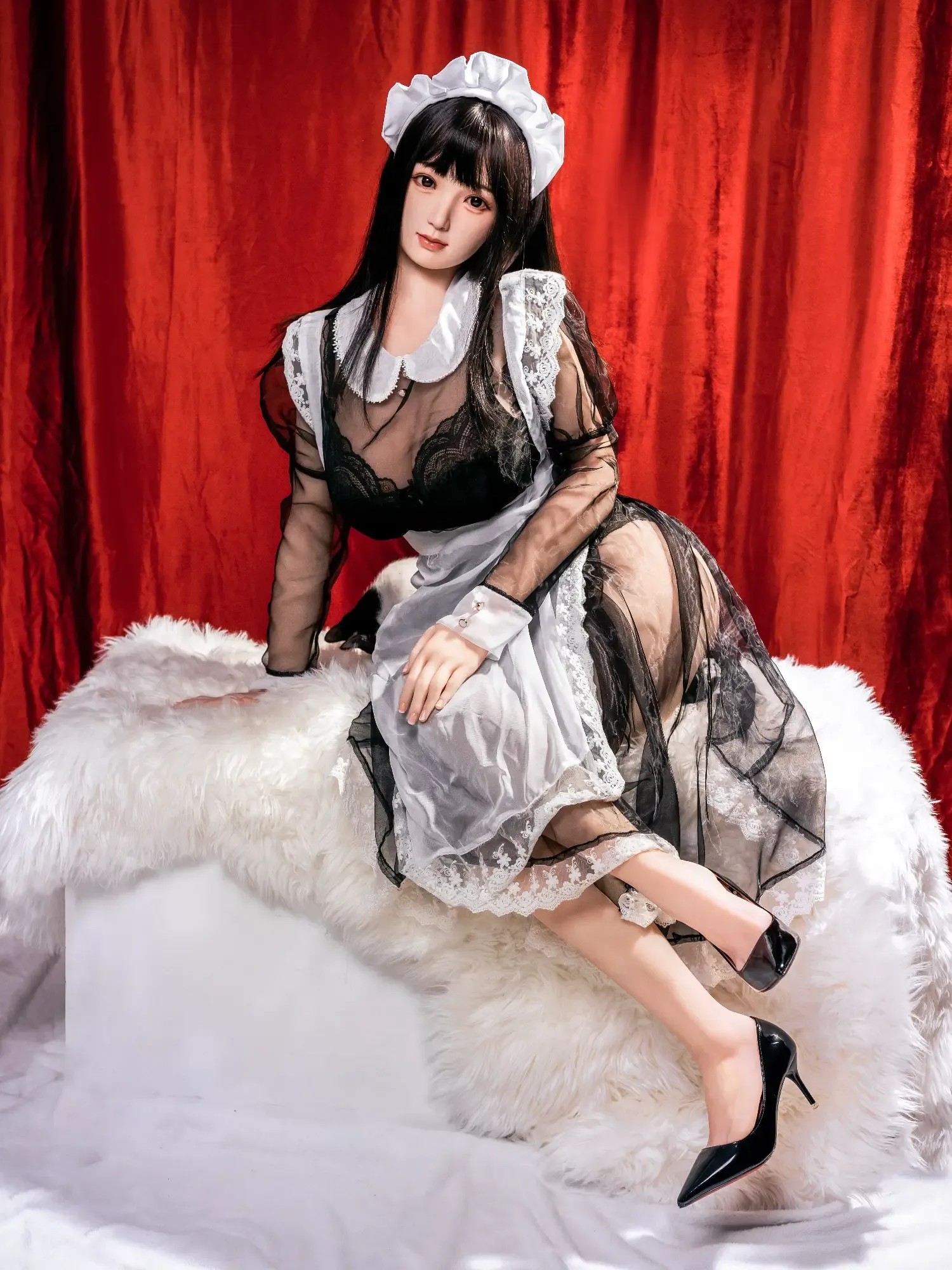 F4706-155Mcm(5.1ft)-40kg 2.0 G Cup Asian Robot Silicone Head Chinese Sex Doll｜Bezlya Doll view 2