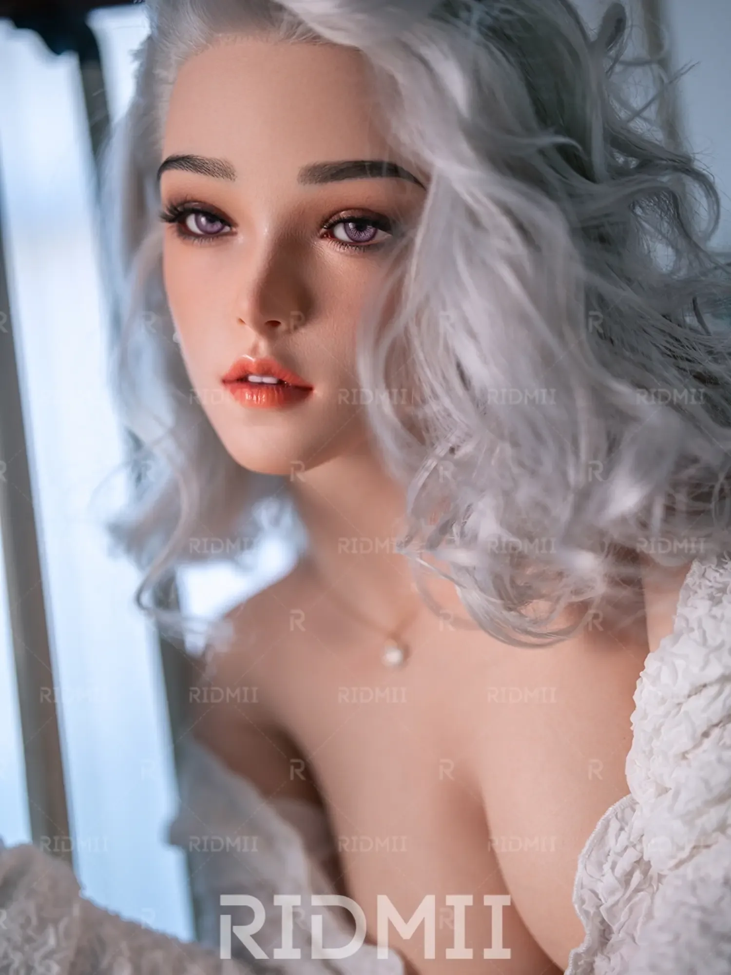 F8502-164cm\/37kg Silicone Full Size Implanted Hair Adult Sex Doll Arin US Sex Dolls【IN STOCK USA】 | Ridmii view 4