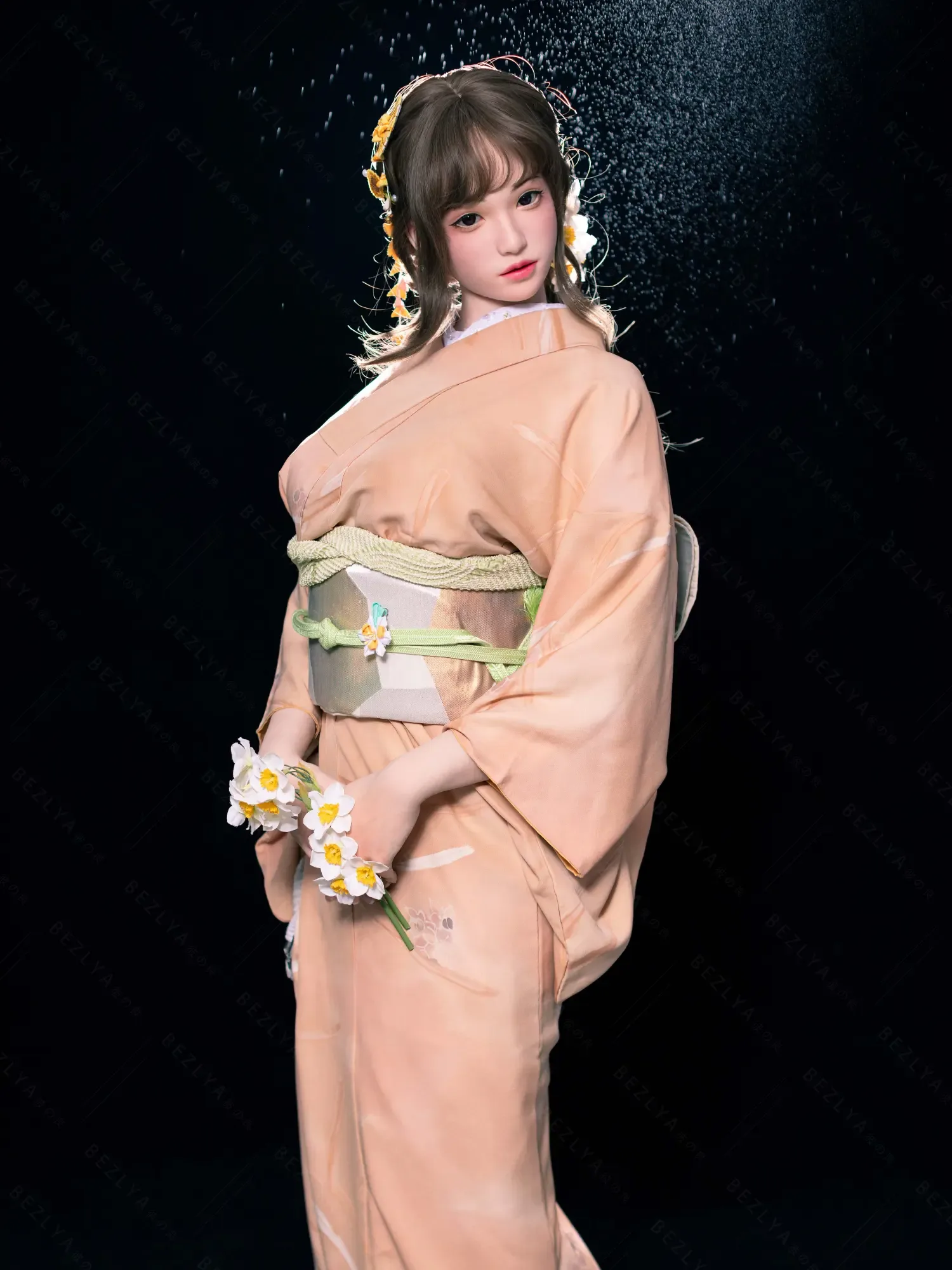 F4780-162cm(5.4ft)-39.5kg 2.2u B Cup Asian Real Silicone Japanese Sex Doll｜AITIA Doll view 8