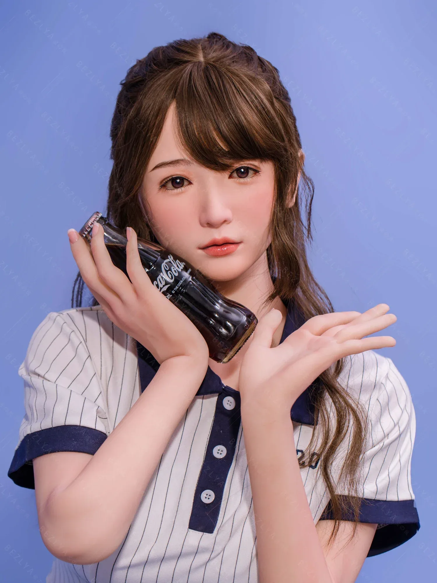 F4716-160cm(5.3ft)-34kg 2.0 B Cup Silicone Japanese School Uniform Sex Doll – Authentic Attire Love Doll｜Bezlya Doll view 4