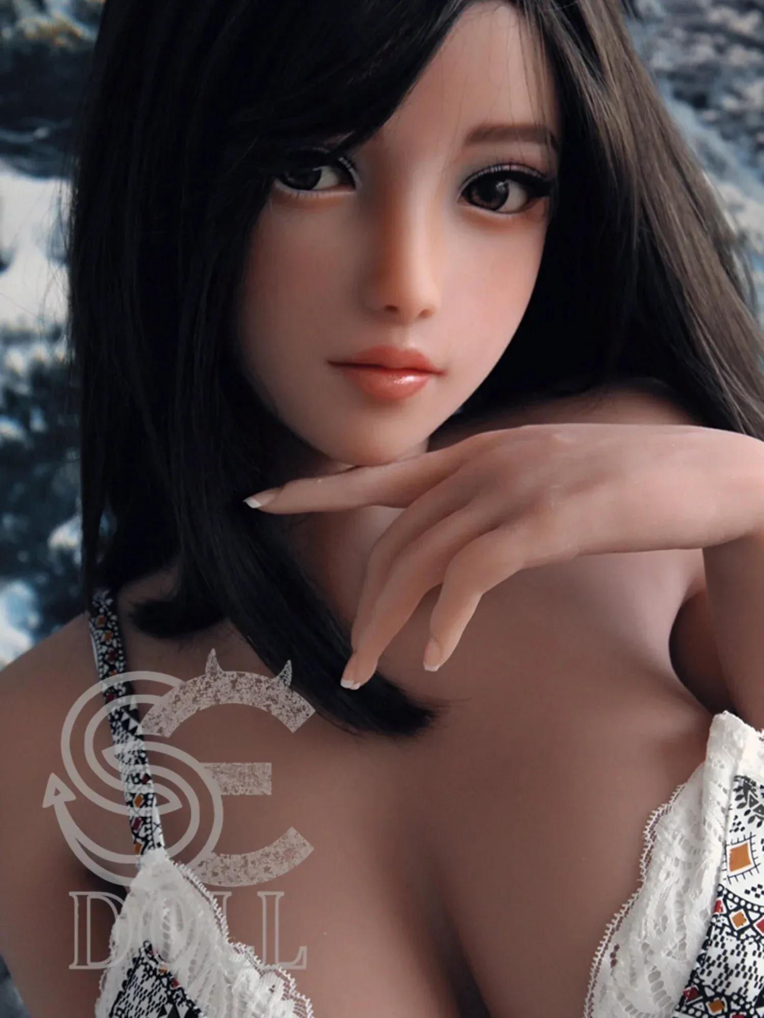 F3701K-161cm(5.3ft)-35kg Queena F Cup TPE Brunette Asian Girl Love Doll【IN STOCK US\/EU】｜SE Doll view 4