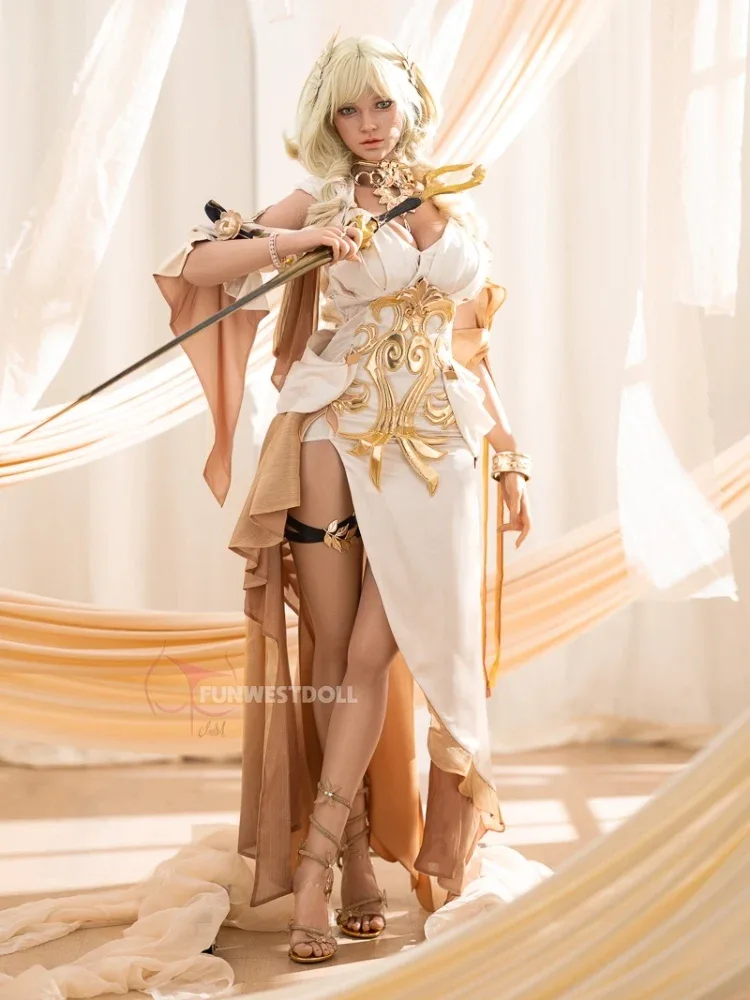 F703-157cm(5.2ft)-42kg G Cup ROS Realistic Skin Texture Silicone Sex Doll｜Fun West Doll view 4