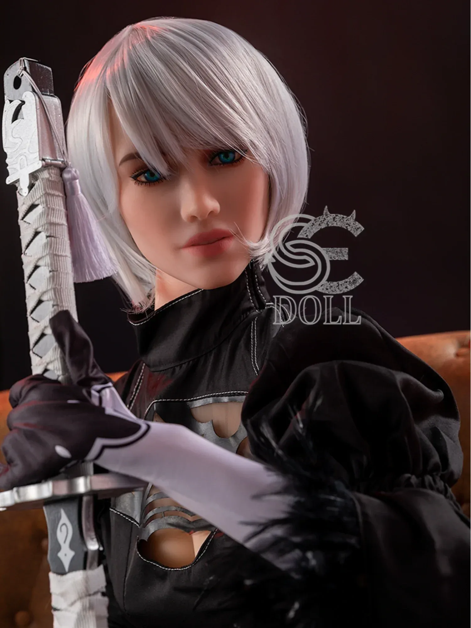 F3718-163cm(5.3ft)-37kg Gloria E Cup TPE Robotic European Anime Sexy Adult Sex Doll|SE Doll view 5