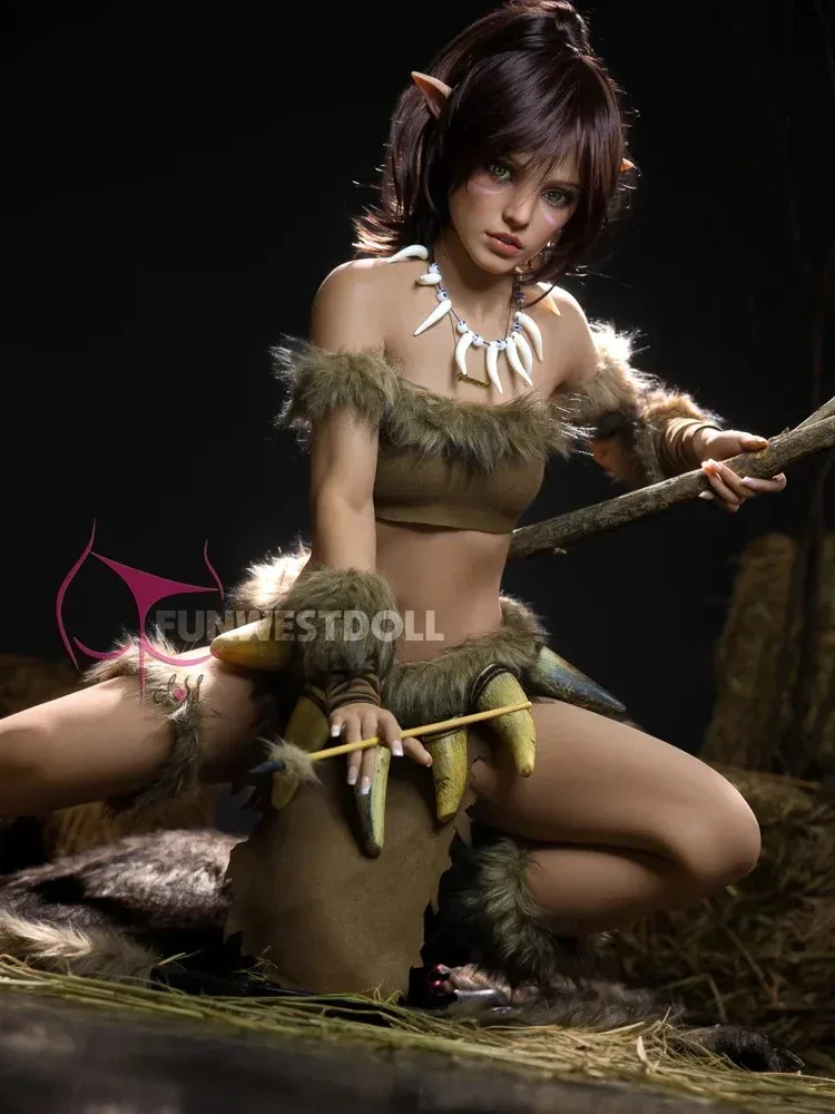 F2225-159cm-37kg A Cup Fantasy Kylie Cosplay Elf  Alien Anime TPE Sex Doll｜Fun West Doll view 9