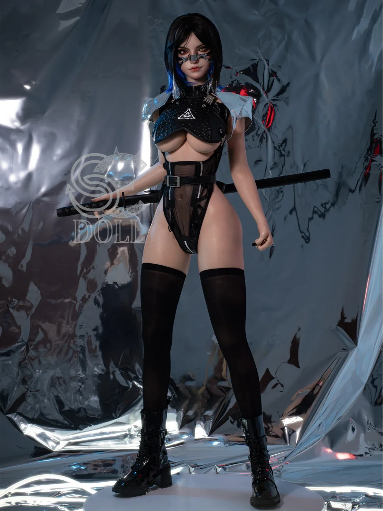 F5615-161cm(5.3ft)-34kg Bridget.E E Cup ROS Silicone Asian Anime AI Robotic Sex Doll｜SE Doll view 11