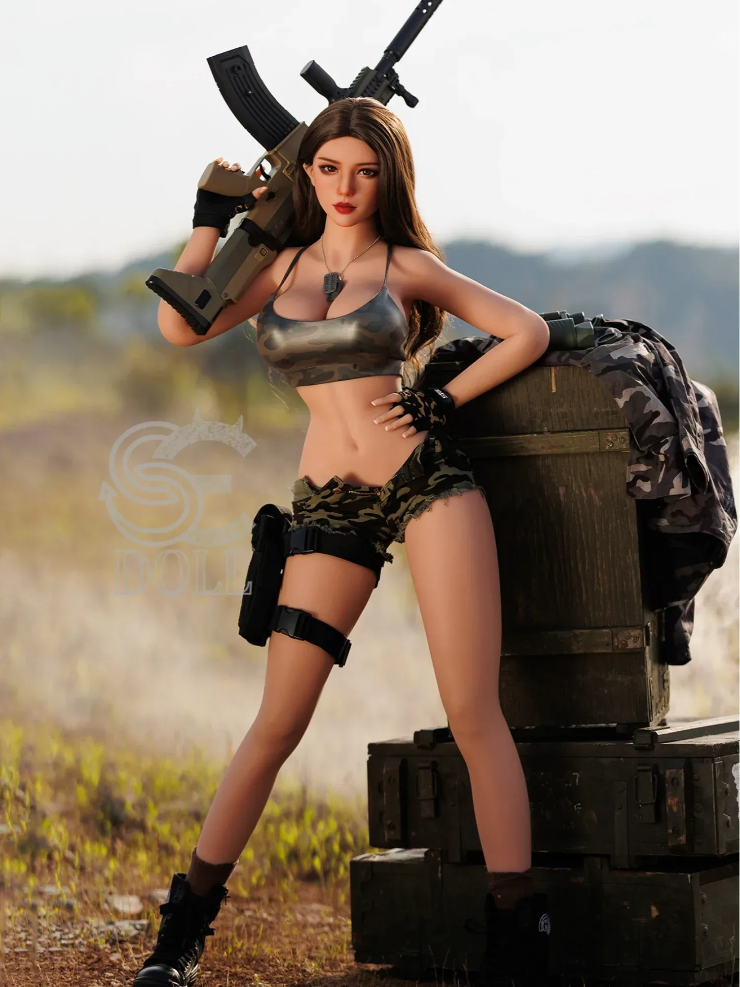 F3700-161cm(5.3ft)-35kg Tracy F Cup TPE Brunette Asian Girl Love Doll｜SE Doll view 5