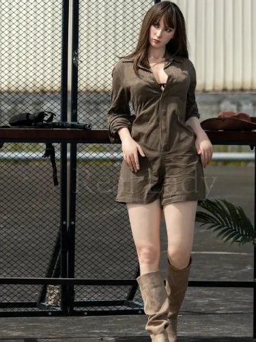 F2368-170cm（5.6ft）-43kg D Cup Catlin Life-Size Silicone Sex Doll｜Real Lady view 2