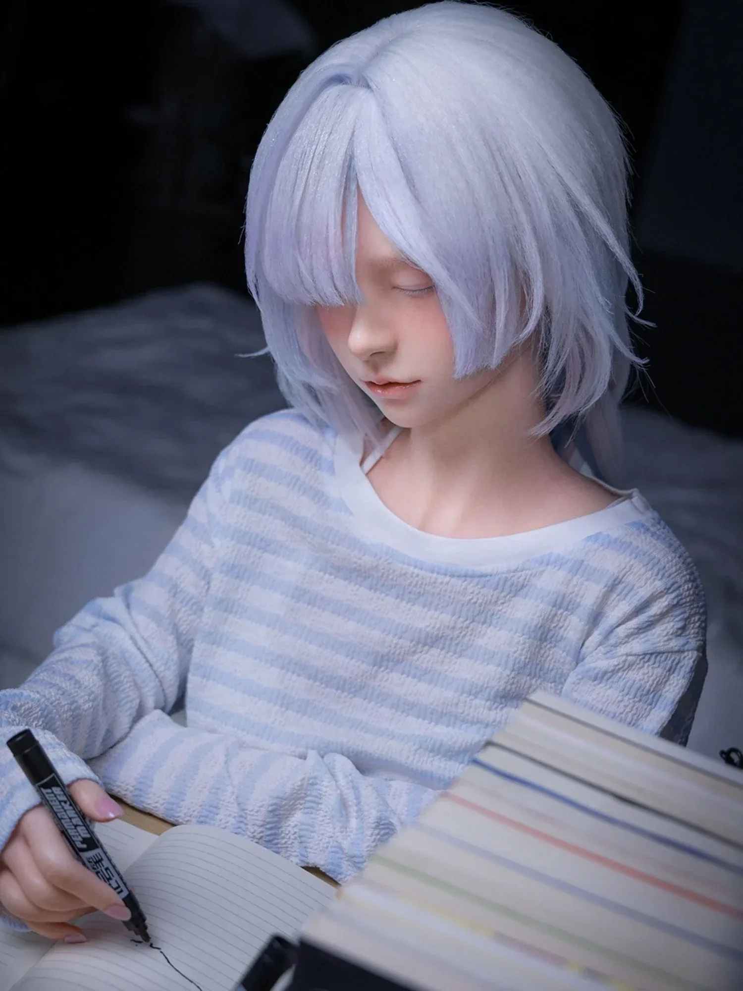 F6313—153cm\/5ft4-28kg B Cup Silicone Closed Eye Small Breasted Sex Doll  | Firefly Diary MAX view 11