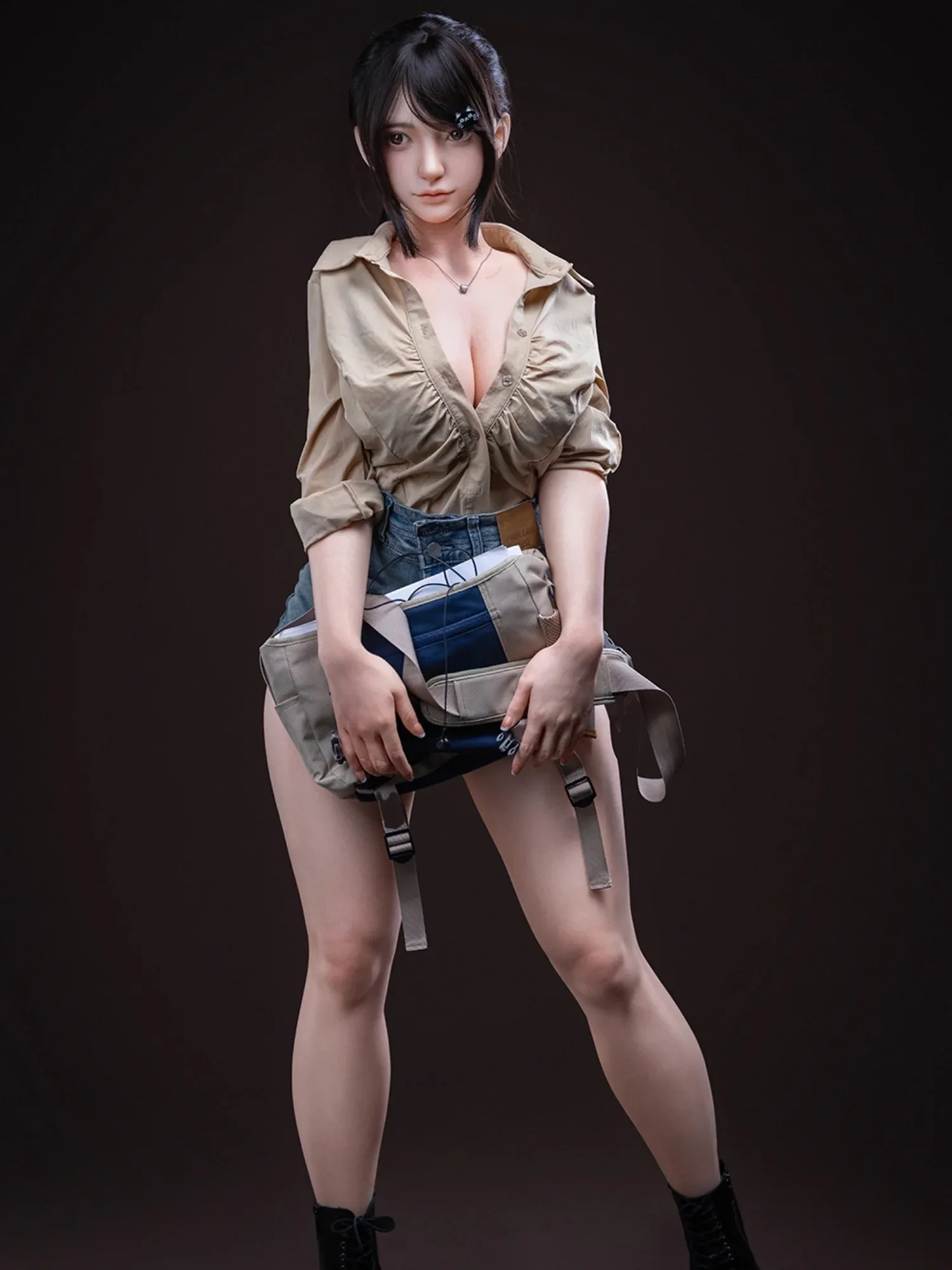 F6157—164cm\/5ft4-30kg G Cup Silicone Asian  Sex Doll  | Firefly Diary view 11