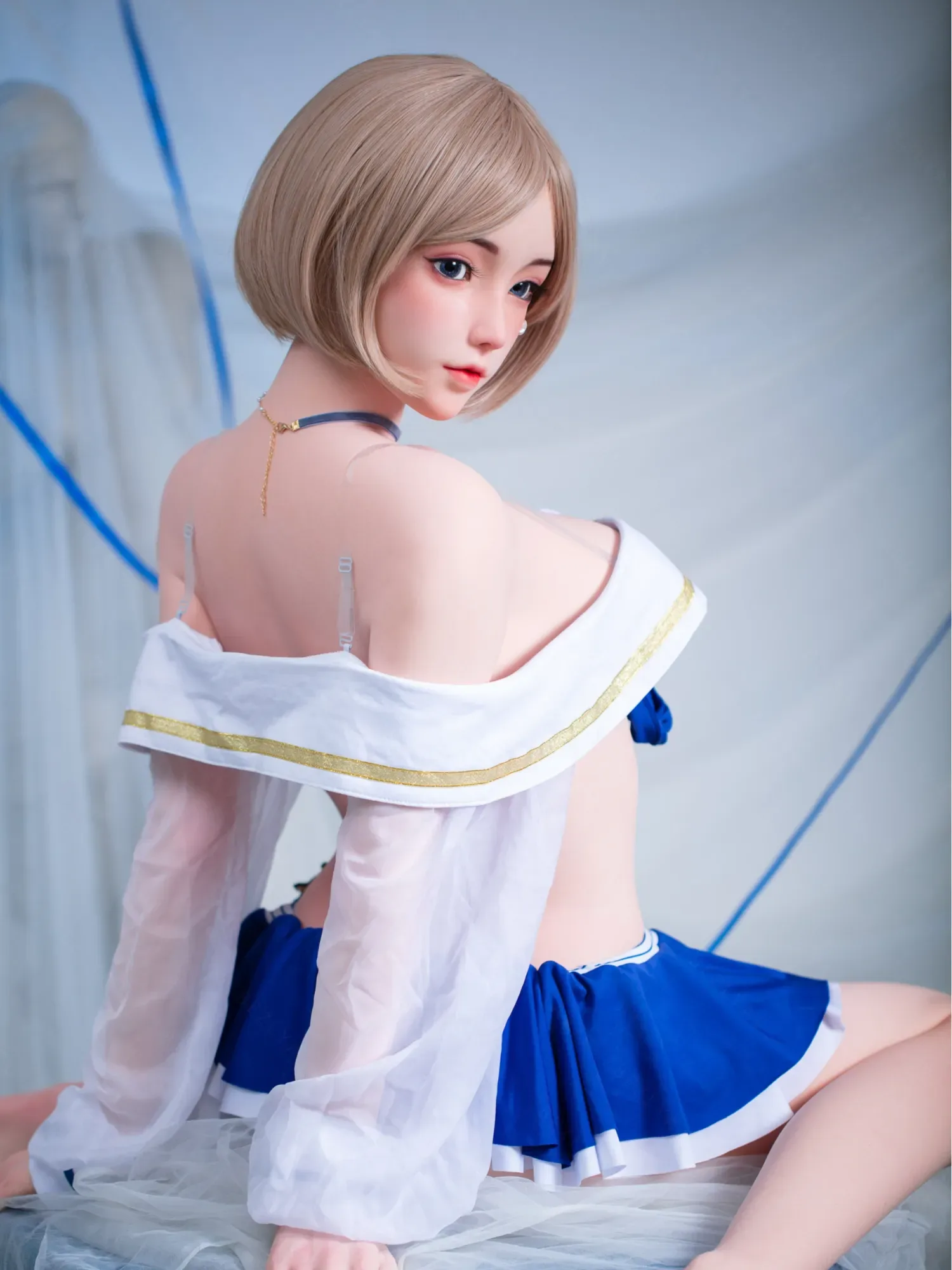 F4763-160cm(5.3ft)-34kg 2.1 B Cup Mini Asian Real Silicone Chinese Sex Doll｜Bezlya Doll view 7