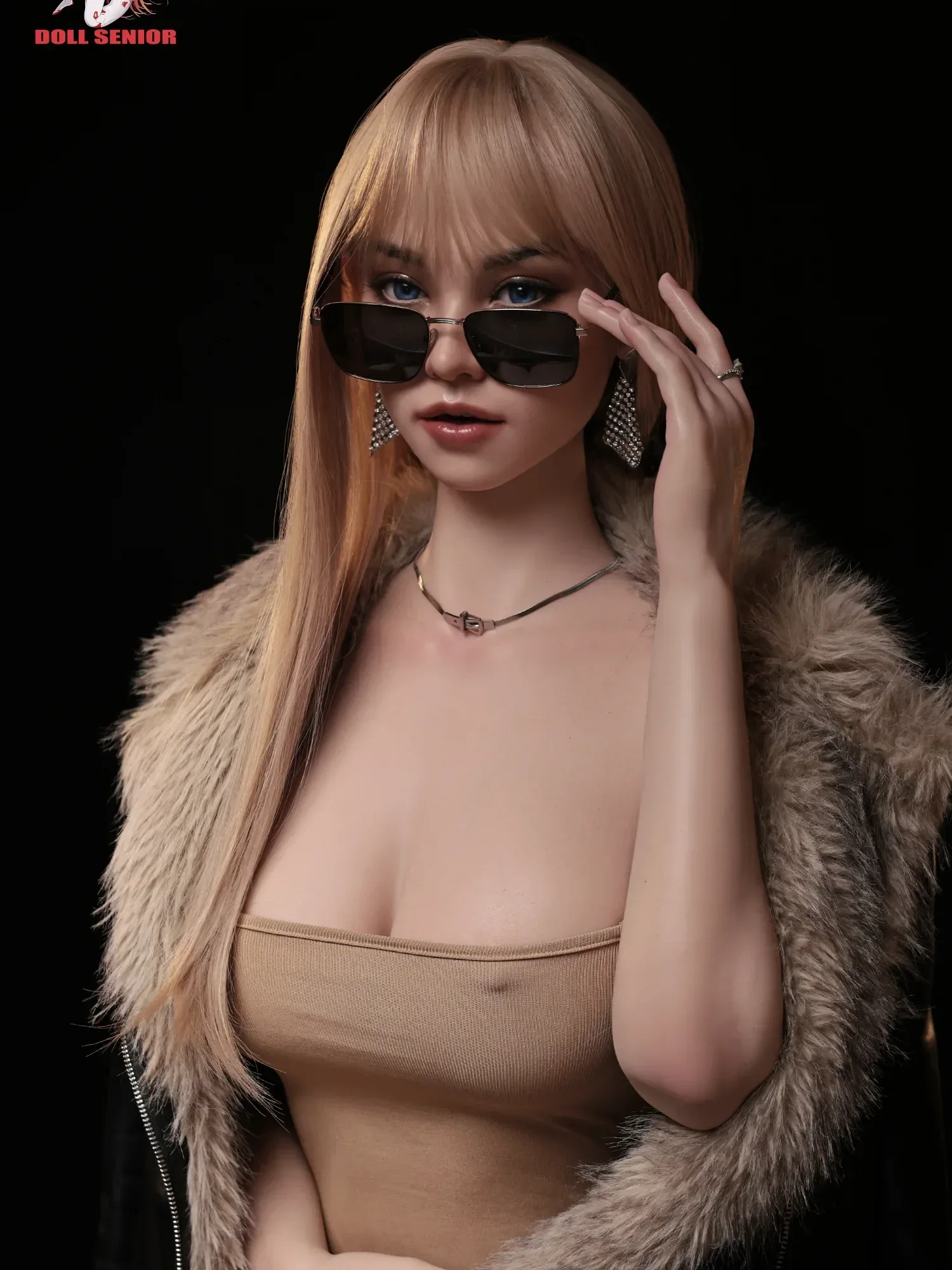 F4855- 163cm(5ft4)-35kg E Cup Silicone ROS Best European Sex Doll丨Doll senior