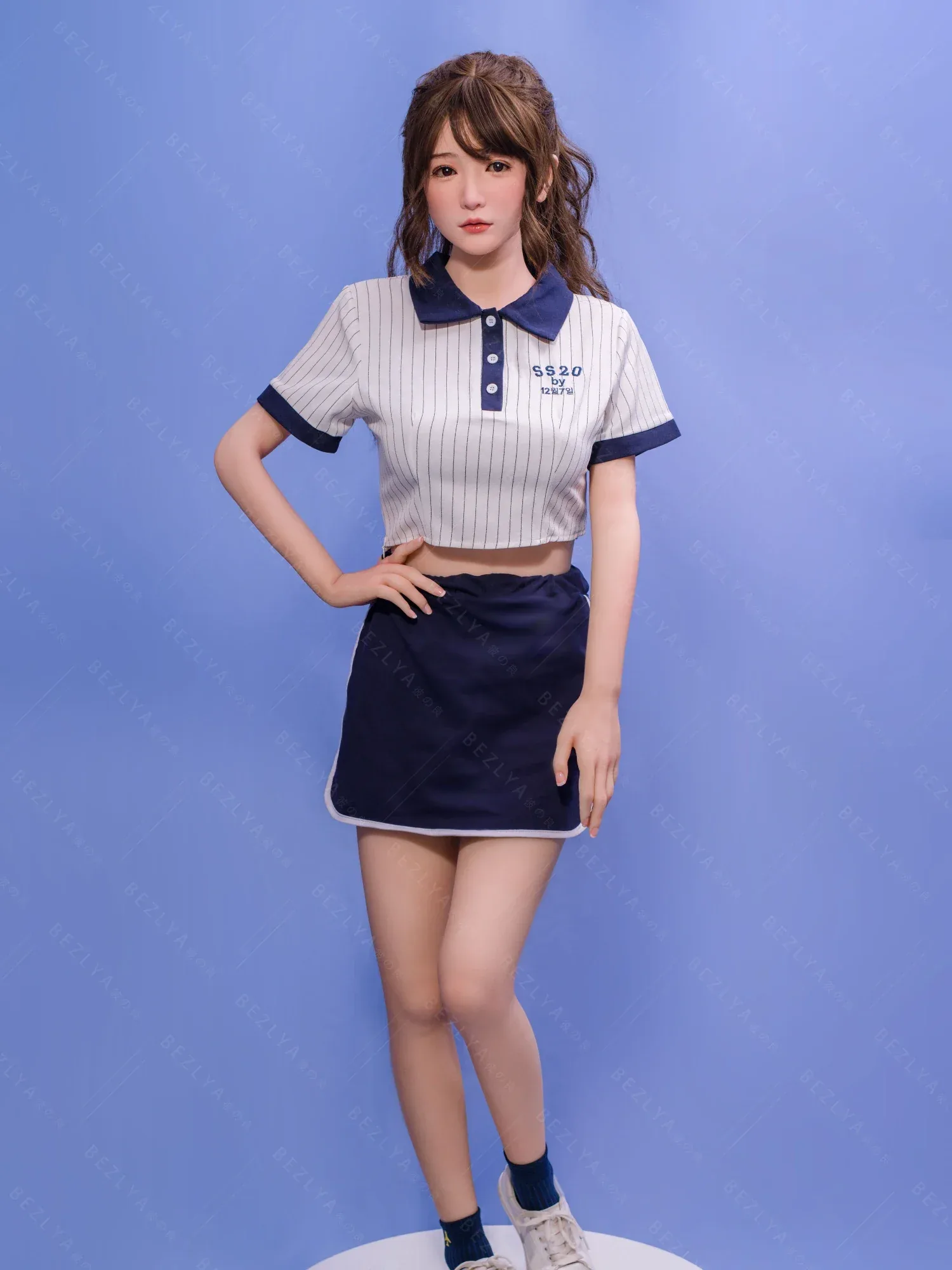 F4716-160cm(5.3ft)-34kg 2.0 B Cup Silicone Japanese School Uniform Sex Doll – Authentic Attire Love Doll｜Bezlya Doll view 6