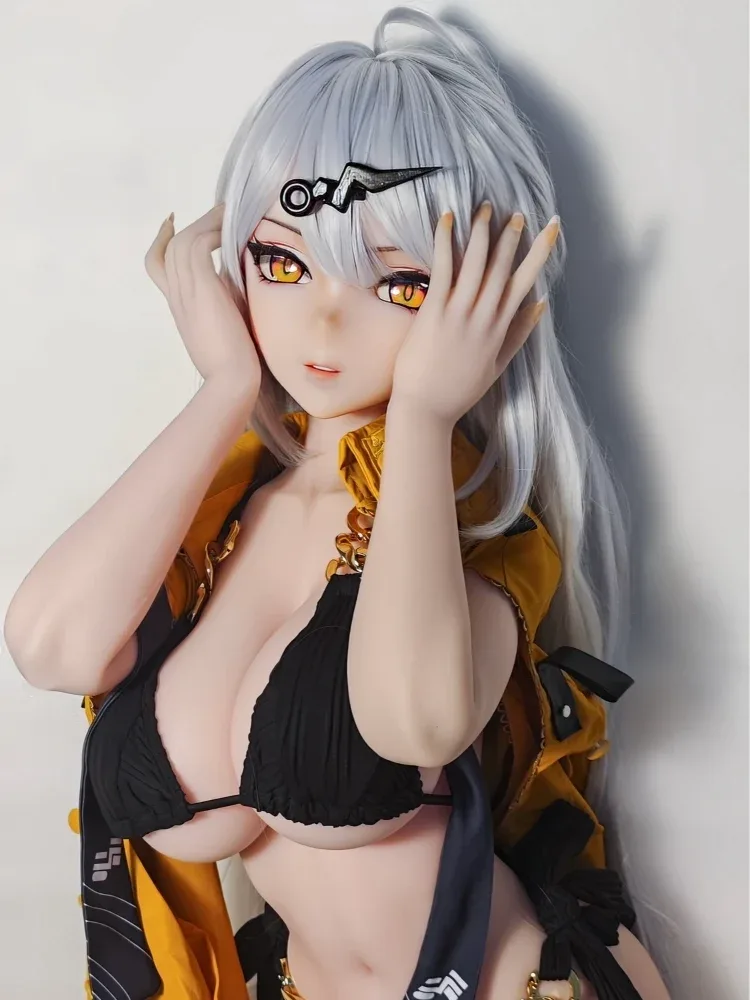 F8212-150cm\/5ft-27.5kg  Silicone Anime Sex Doll | Elsa Babe view 3