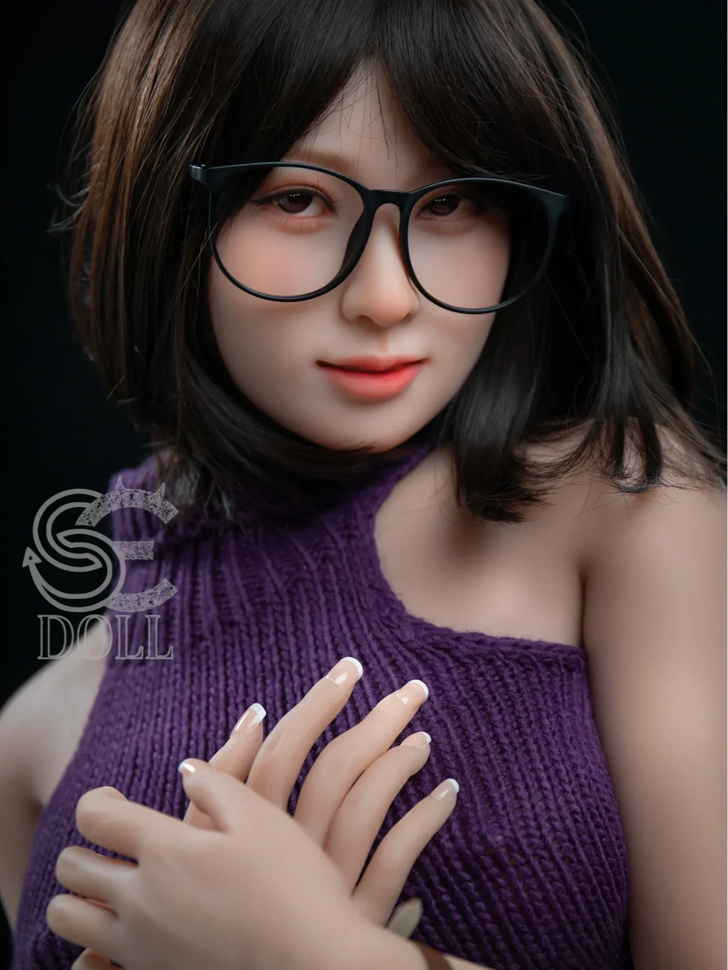 F3716-163cm(5.3ft)-37kg Yutsuki E Cup TPE Glasses China Big Tits 18s Sex Doll｜SE Doll view 4