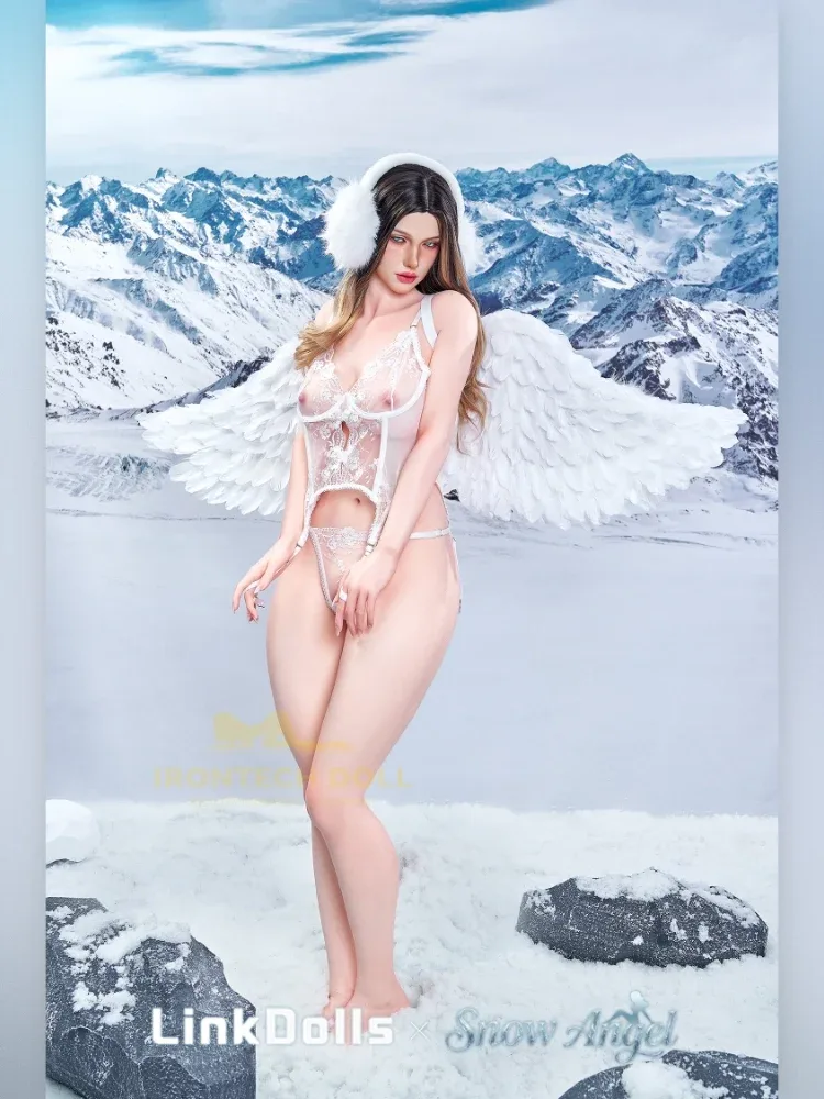 F2562-166cm(5.5ft)-37.5kg E Cup [Snow Angel-Aureline] ROS-MAX Silicone Sex Doll｜Irontech Doll