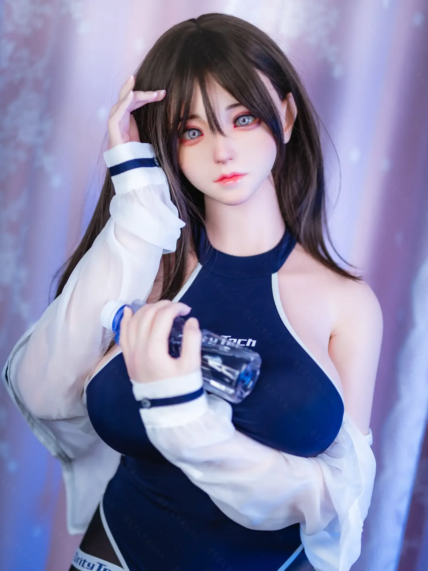 F4765-160cm(5.3ft)-34kg 2.1 C Cup Mini Asian Real Silicone Chinese Teen Sex Doll｜Bezlya Doll