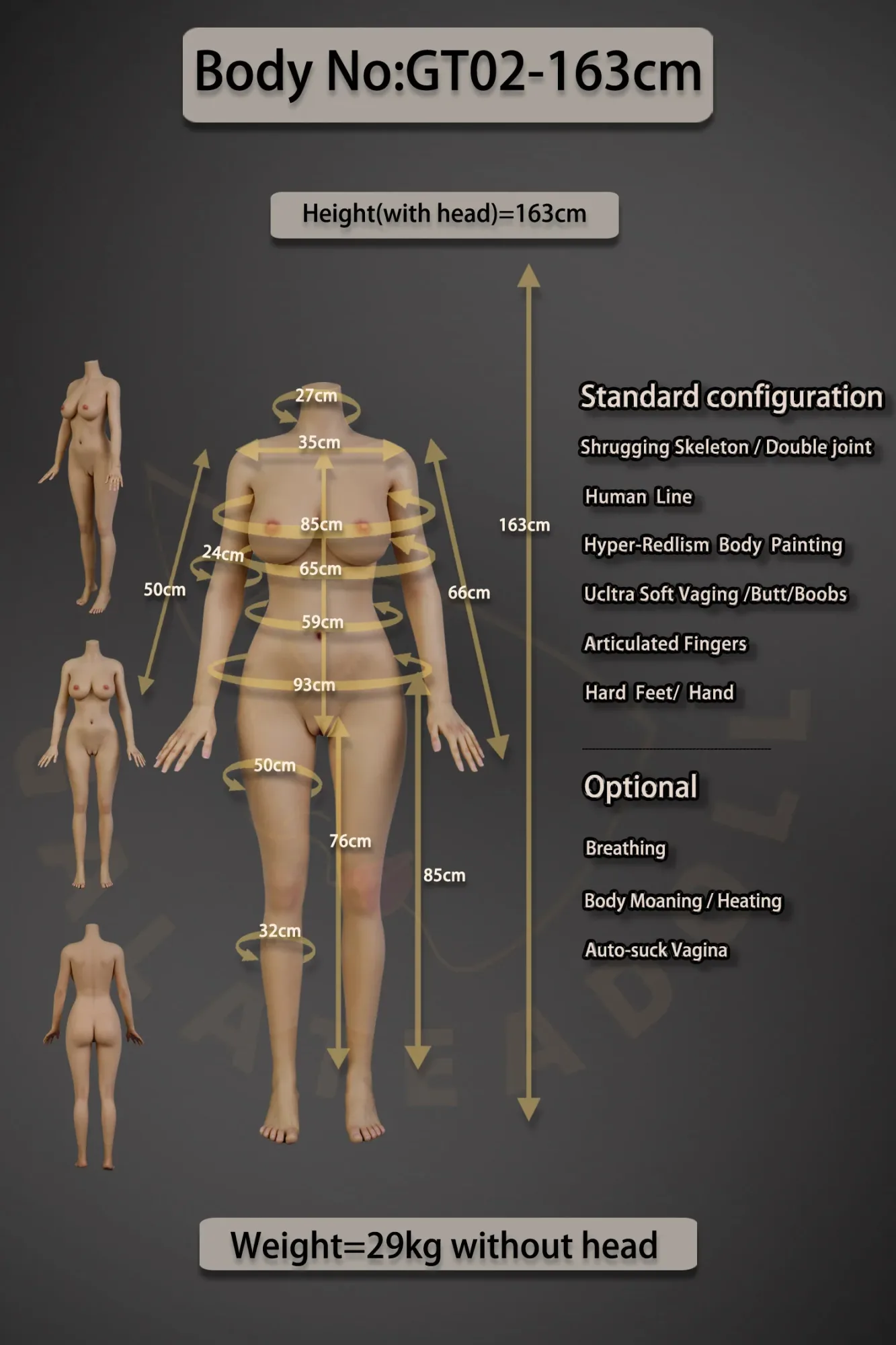F9350-Sex Doll In Stock-Sex Dolls USA｜Galatea Doll view 3