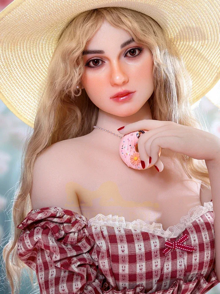 F2356-162cm(5.3ft)\/42.5kg A Cup Human Skin Texture Silicone Head TPE Sex Doll｜Irontech Doll view 3